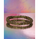 Håndbroderet Nepal Armbånd med glasperler i smukke nuancer fra LE MOSCH Håndbroderet Nepal Armbånd med glasperler i smukke nuancer fra LE MOSCH