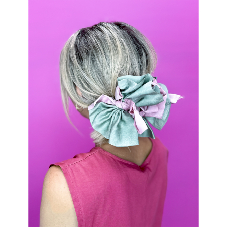Elka hårklemme i mint og ballerina fra le mosch