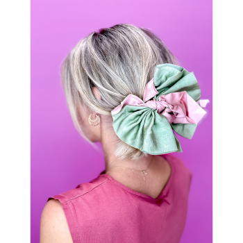 Elka hårklemme i mint og ballerina fra le mosch