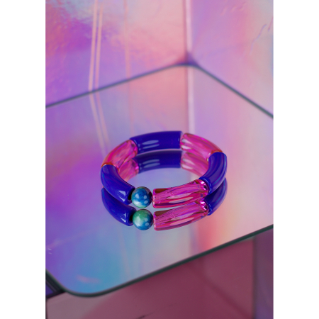 Maggie armbånd no 65 fra LÉ MOSCH, smukt boheme armbånd, unikt armbånd,