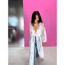 Blonde Kimono i Hvid fra le mosch Blonde Kimono i Hvid fra le mosch