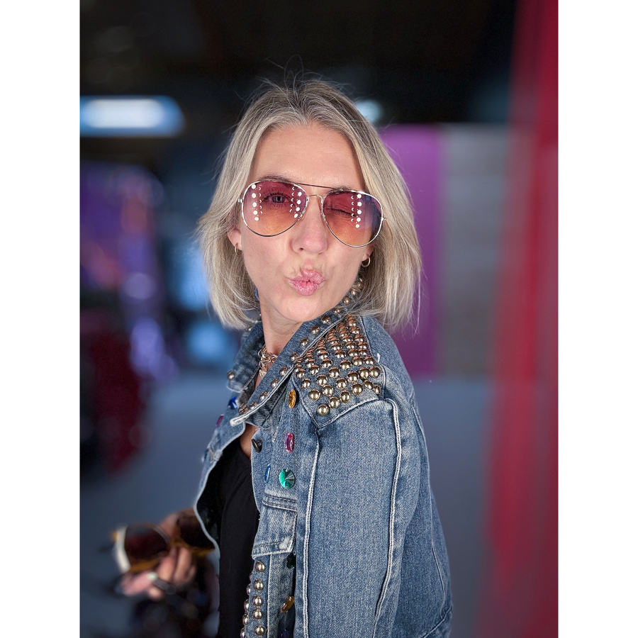 Pilou pilot solbriller i Brun fra LÉ MOSCH