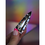 Alex krokodillenæb Hårspænde i sølvlook fra le mosch