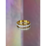 Sculabia anti stress ring i forgyldt fra le mosch