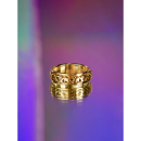 Hettie anti stress ring i forgyldt fra le mosch. Roterende Anti stress ring med hjerter på Hettie anti stress ring i forgyldt fra le mosch. Roterende Anti stress ring med hjerter på