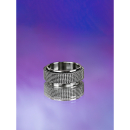 Clark unisex anti stress ring i forsølvet fra LÉ MOSCH, adhd ring, ring der giver ro i kroppen, 