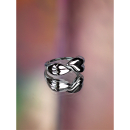 Heart Hjerte ring i forsølvet fra le mosch Heart Hjerte ring i forsølvet fra le mosch