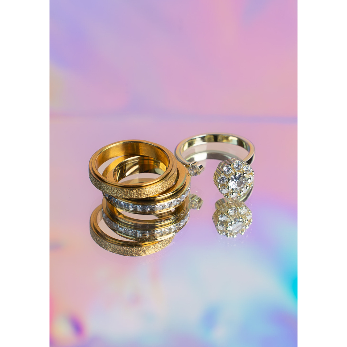 Arlette anti stress ringe sæt 11