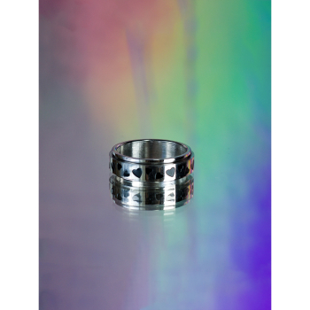 Trude anti stress ring med Hjerter fra le mosch