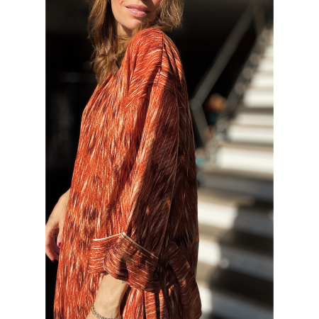 Maria kimono, batik print,