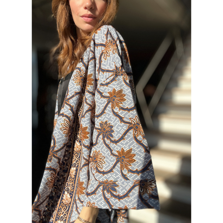Maria kimono, batik print,