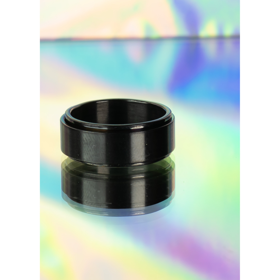Chris unisex anti stress ring i sort fra LÉ MOSCH,