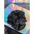 Vince Glitter Scrunchie I Sort fra le mosch