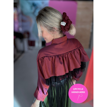 Vintage Vibes Skjorte i Vinrød 071 fra le mosch