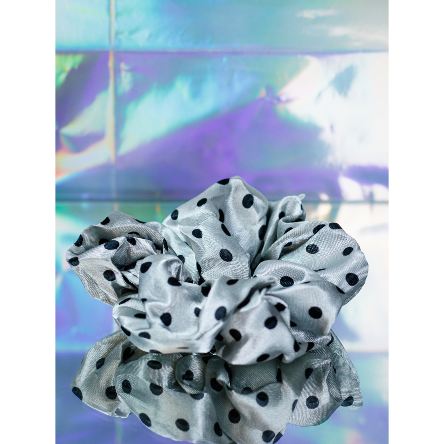 Minnie dot Scrunchie i Mint