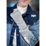 Hollie håndledvarmere i Grå fra le mosch