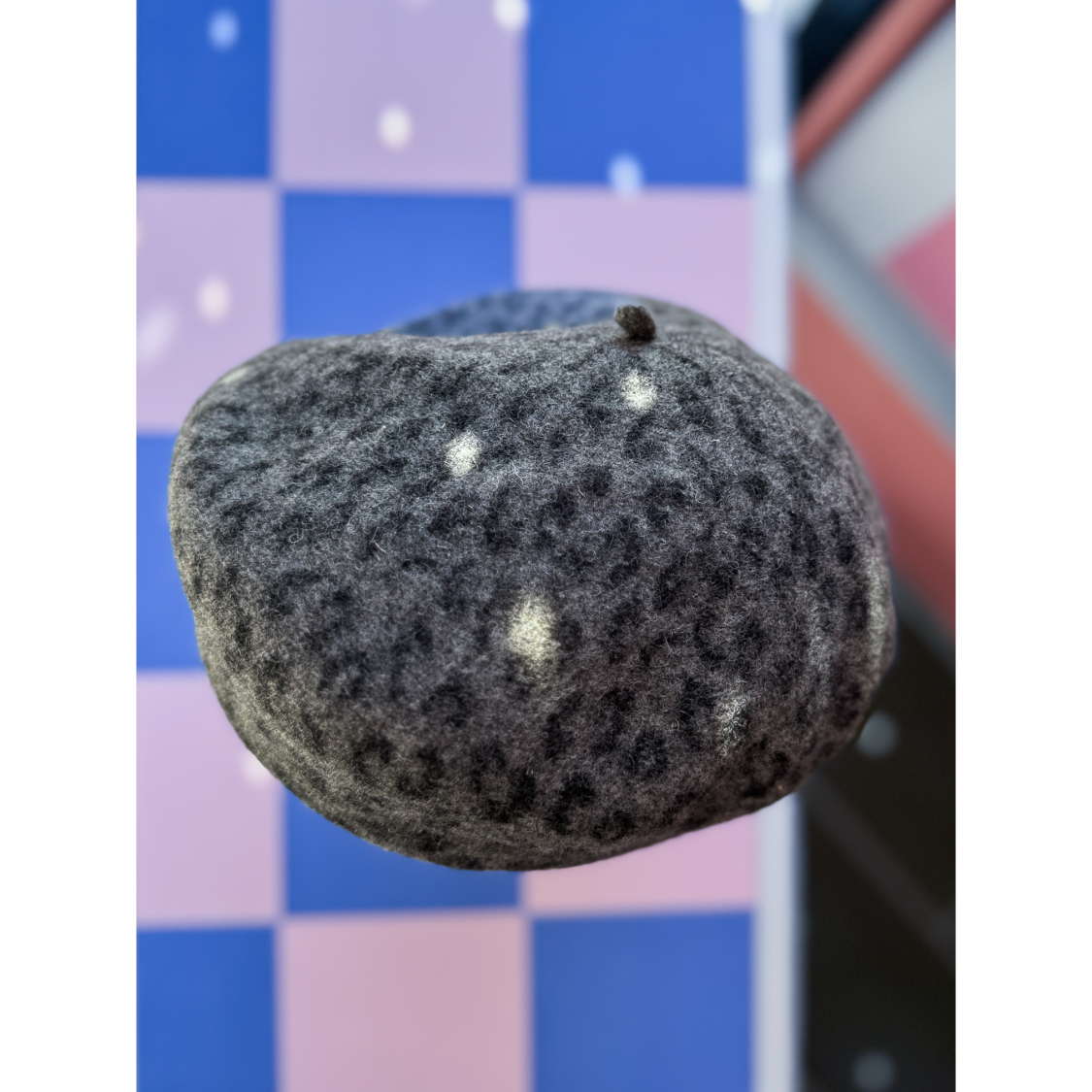 Becky Leo Baret i Grå med leo print fra le mosch