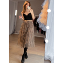 Tilde Prikket Tyl Nederdel i Brun fra LÉ MOSCH, yndig feminin nederdel, super anvendelig prikket nederdel, Tilde Prikket Tyl Nederdel i Brun fra LÉ MOSCH, yndig feminin nederdel, super anvendelig prikket nederdel,