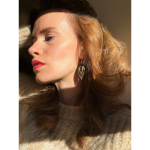 Rio Corto øreringe i gylden fra le mosch