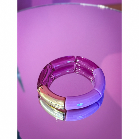 Maggie armbånd no 28 fra LÉ MOSCH, smukt boheme armbånd, farverigt armbånd,