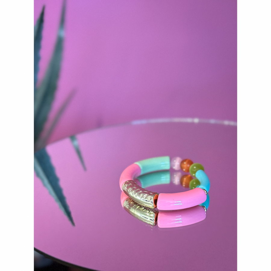 Maggie armbånd no 36 fra LÉ MOSCH, smukt boheme armbånd, unikt armbånd,