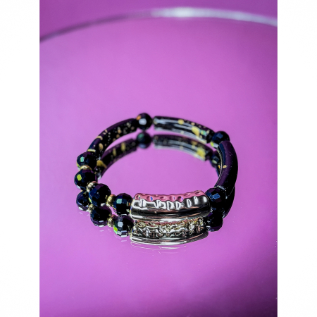 Maggie armbånd no 7 fra LÉ MOSCH, smukt boheme armbånd, unikt armbånd,