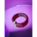 Maggie armbånd no 109 i rød fra LÉ MOSCH, smukt boheme armbånd, unikt armbånd, Maggie armbånd no 109 i rød fra LÉ MOSCH, smukt boheme armbånd, unikt armbånd,