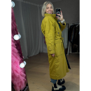 Vintage Vibes Lang Gul Frakke – no 115 fra LÉ MOSCH, cool gul secondhand jakke, fed retro jakke med fine detaljer, Vintage Vibes Lang Gul Frakke – no 115 fra LÉ MOSCH, cool gul secondhand jakke, fed retro jakke med fine detaljer,