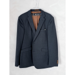 Vintage Vibes blå blazer – No 158 fra LÉ MOSCH,  pæn og anvendelig blå blazer, oversize og enkel blazer i en fin blå farve, 