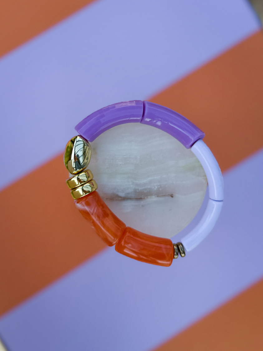 Maggie armbånd no 74 fra LÉ MOSCH, smukt boheme armbånd, lækre armbånd,