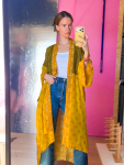 Minju Silkemix kimono no 1153 fra LÉ MOSCH, skøn unik og let kimono, super anvendelig kimono,