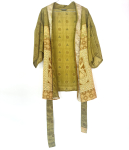 Unika style no 24 - kort kimono med bælte fra LÉ MOSCH, smuk og anvendelig kimono, super fin kort kimono til både hverdag og fest, 