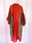 Minju Silkemix kimono no 1173 fra LÉ MOSCH, skøn unik og let kimono, super anvendelig og festlig kimono,