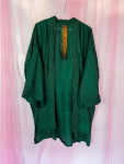 Monya Silkemix kimono no 1760 fra LÉ MOSCH, silkemix kimono syet i Indien, unik kort kimono i fine farver,  