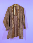 Monya Silkemix kimono no 1774 fra LÉ MOSCH, silkemix kimono syet i Indien, unik kort kimono i fine farver,  