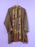 Monya Silkemix kimono no 1777 fra LÉ MOSCH, silkemix kimono syet i Indien, unik kort kimono i fine farver,  