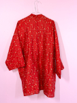 Monya Silkemix kimono no 1789 fra LÉ MOSCH, silkemix kimono syet i Indien, unik kort kimono i fine farver, 