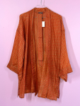Monya Silkemix kimono no 1793 fra LÉ MOSCH, silkemix kimono syet i Indien, unik kort kimono i fine farver, 