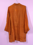 Monya Silkemix kimono no 1793 fra LÉ MOSCH, silkemix kimono syet i Indien, unik kort kimono i fine farver, 