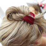 hair clamps with glitter